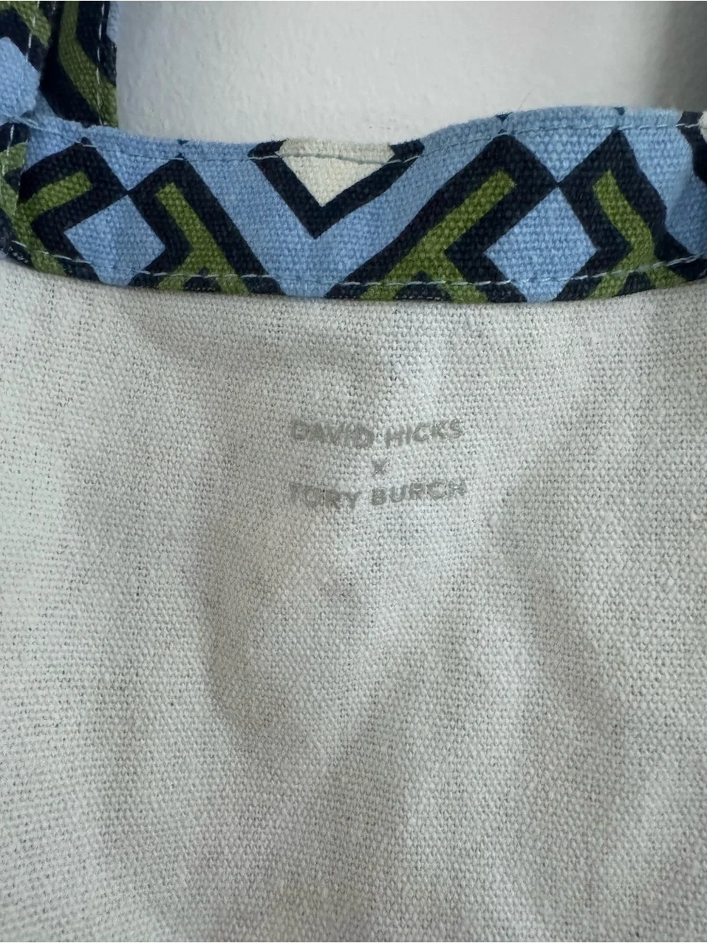 Tory Burch x David Hicks Geometric Print Tote